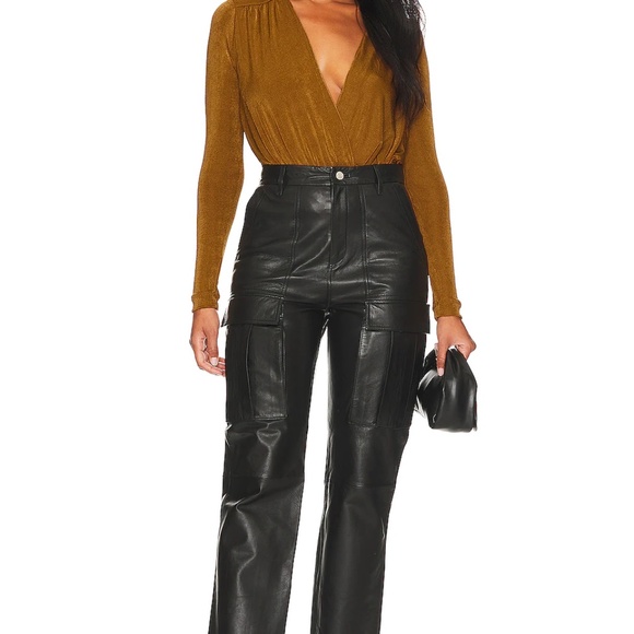 Free People Turnt Bodysuit - Golden Nugget - Picture 3 of 6